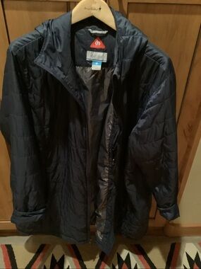 Dark Navy Packable Women’s Puffer Jacket - Columbia tetanium